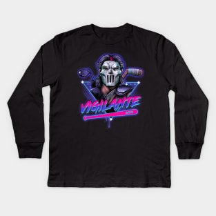 Vigilante // Casey Jones Kids Long Sleeve T-Shirt